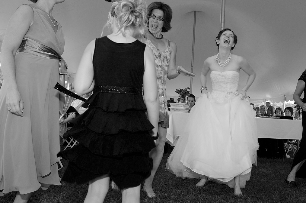 Dances and celebration documented during the reception at the Gazebo on the Green.