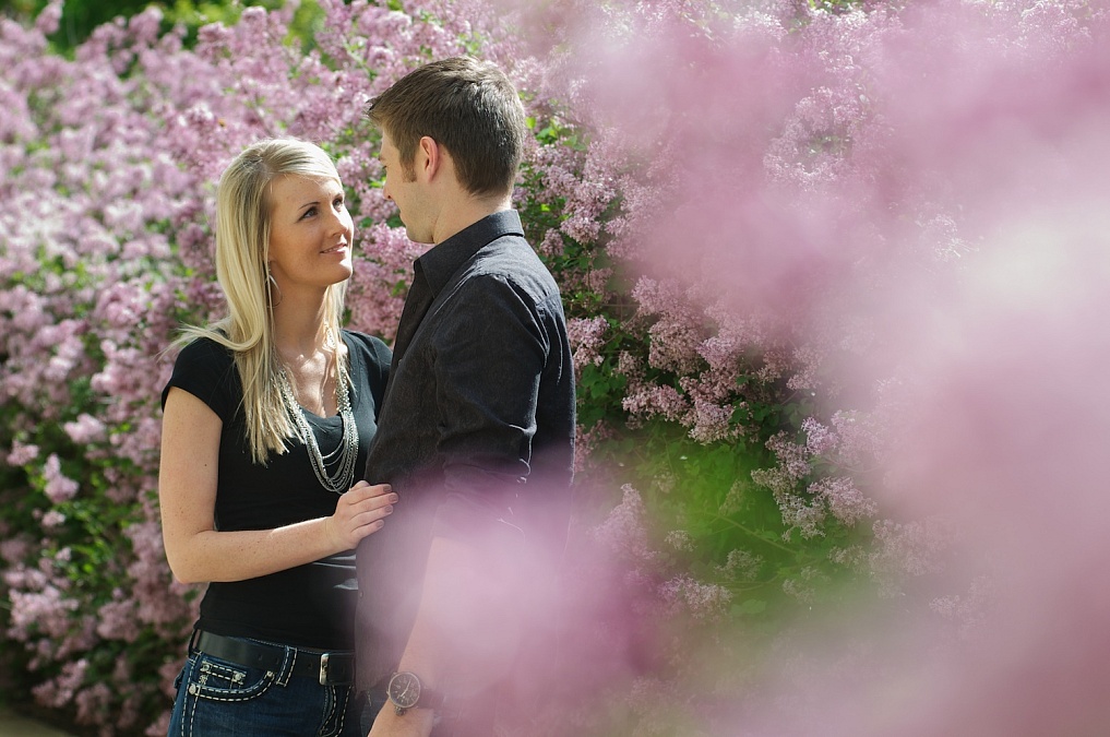 Sarah and Alex outside the Old Capitol, 2012.